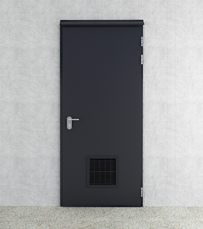porte de chaufferie exterieur 2