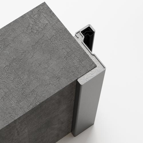 porte das metallique pose applique