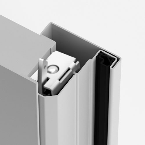 porte coupe feu 30 minutes cremone encastree